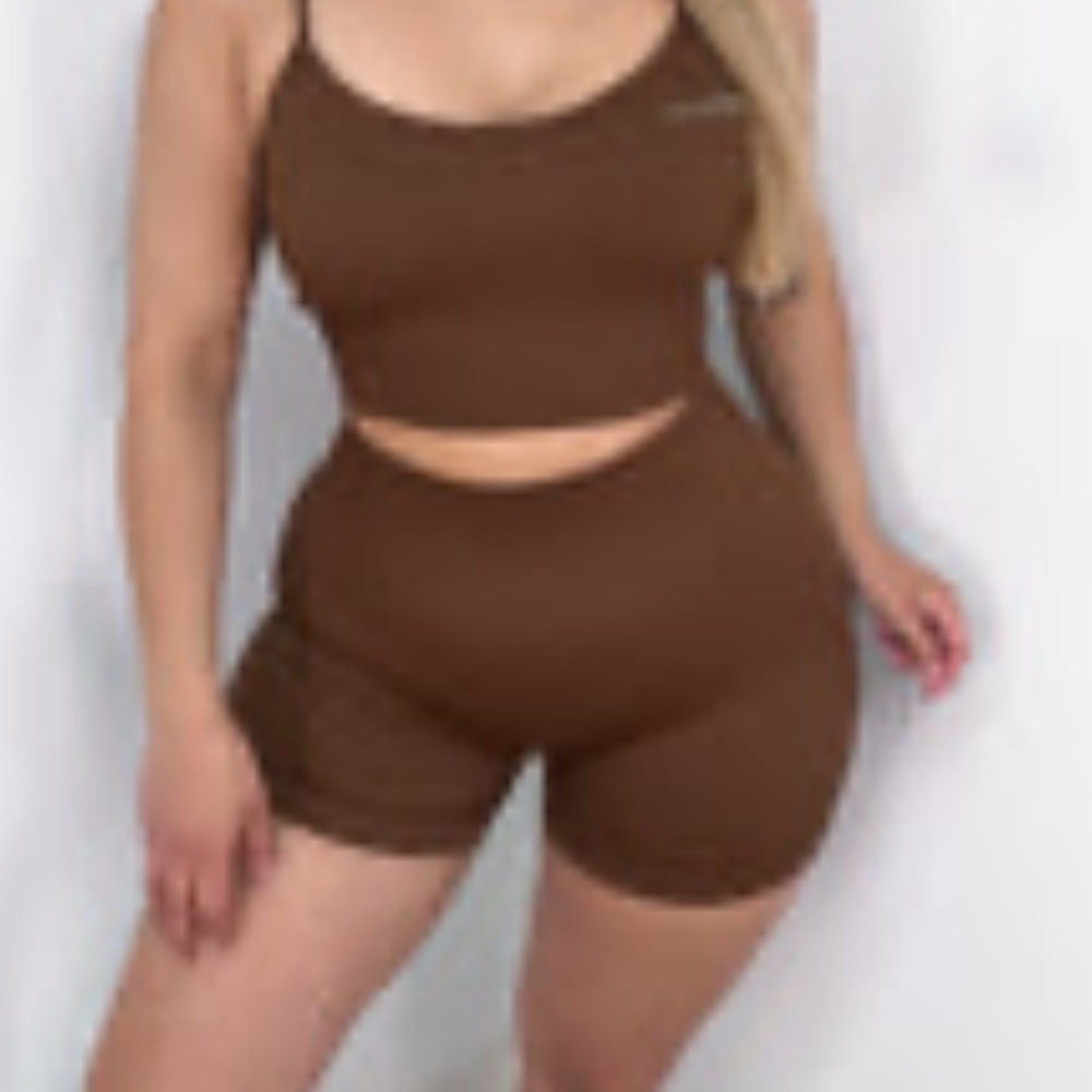 Gym Baddie Ribbed Shorts